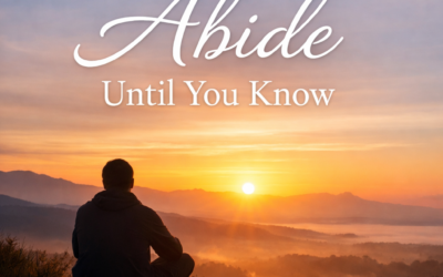 Abide Until You Know
