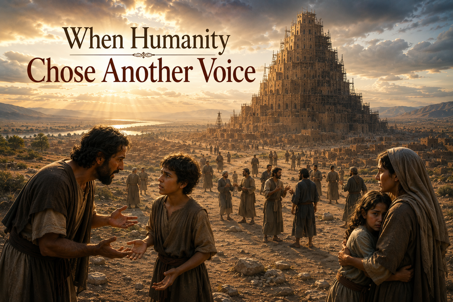 When Humanity Chose another Voice
