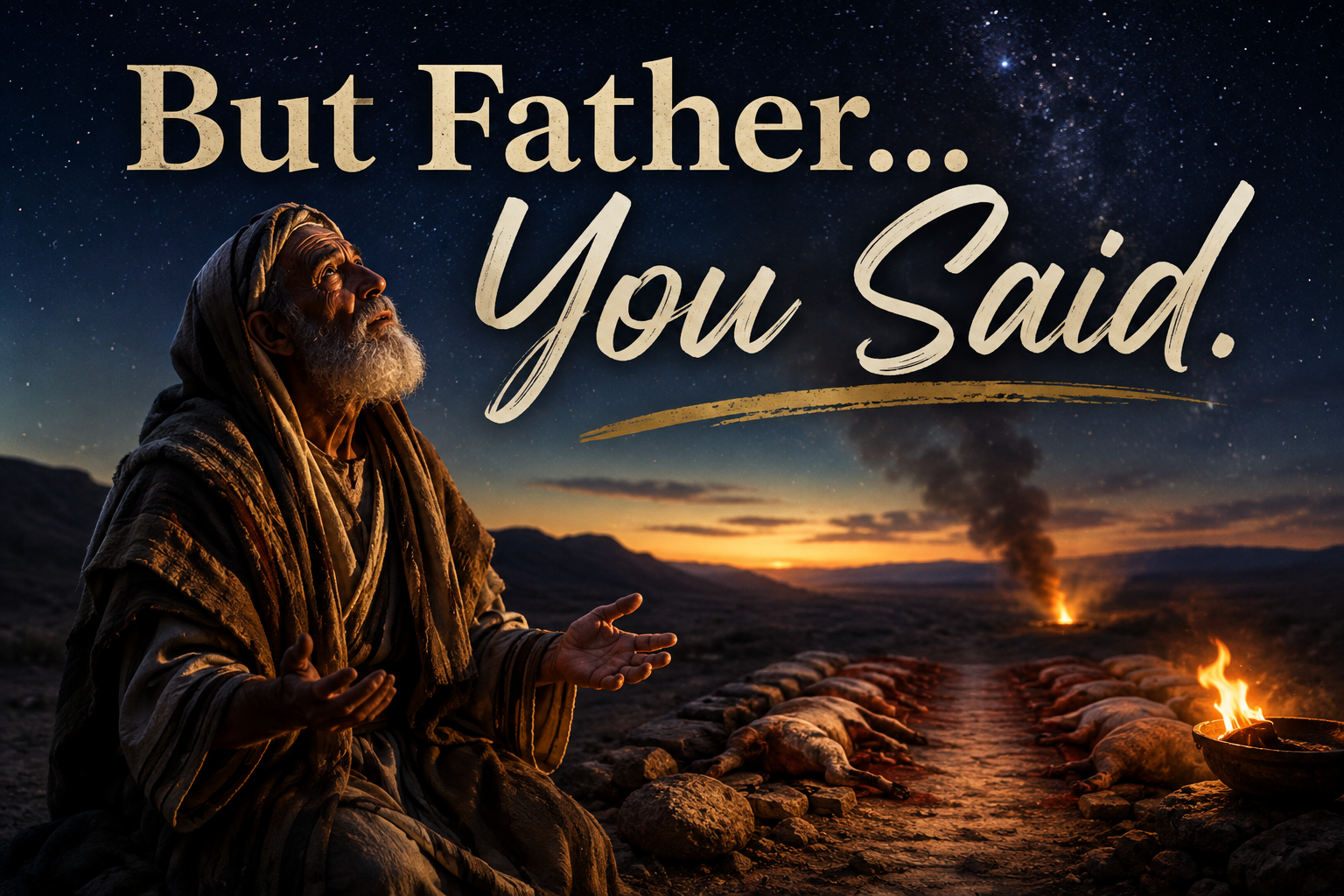 But Father You Said